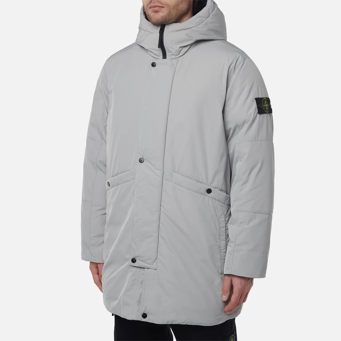Stone Island Мужская куртка парка Micro Twill