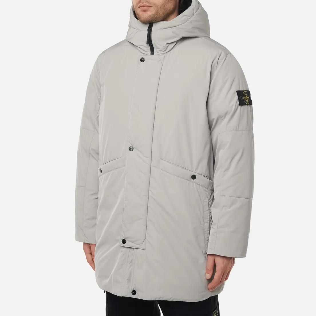 Stone Island Мужская куртка парка Micro Twill