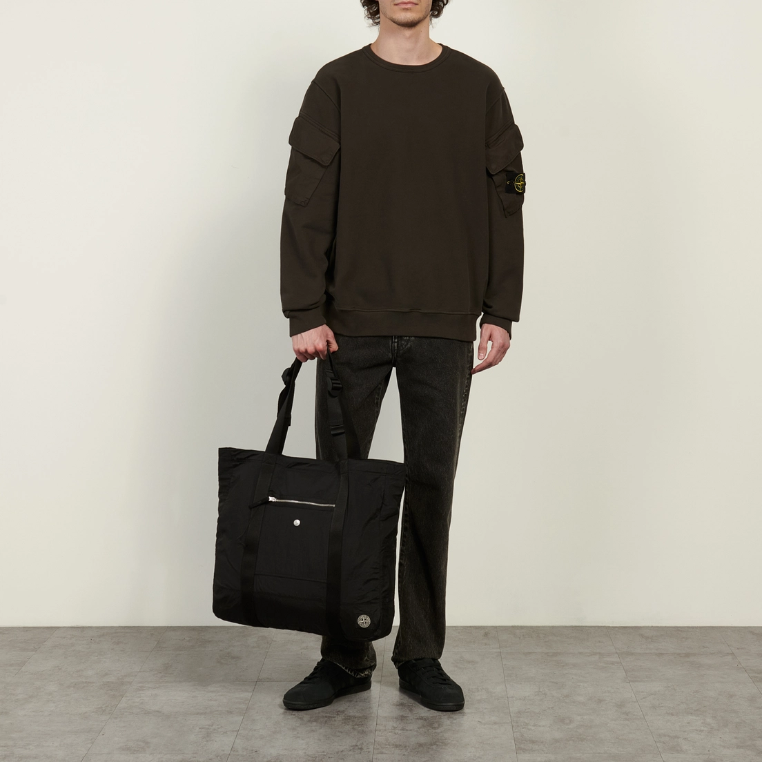 Stone Island Сумка Coated Nylon Metal In Econyl Tote
