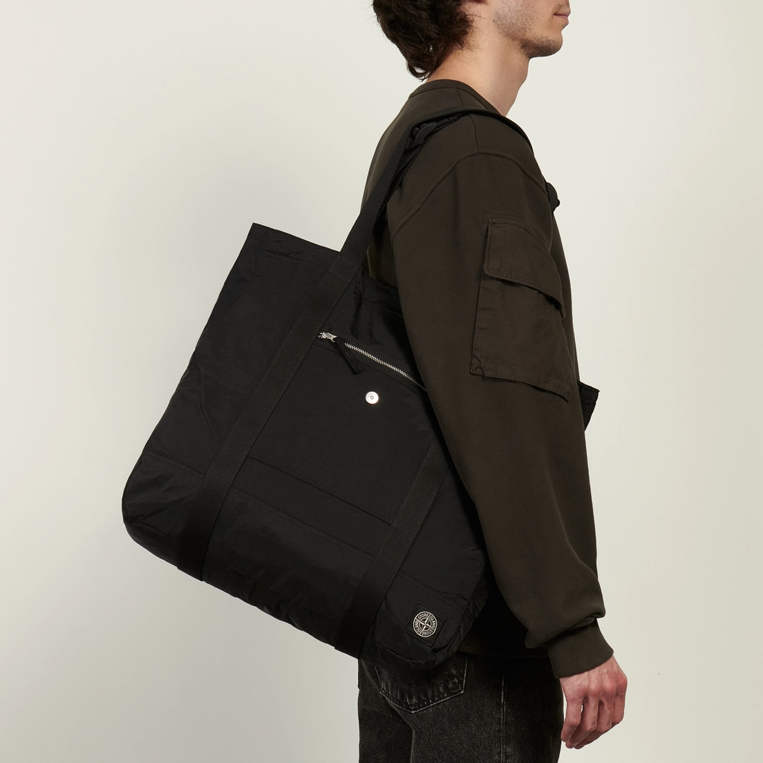 Stone Island Сумка Coated Nylon Metal In Econyl Tote