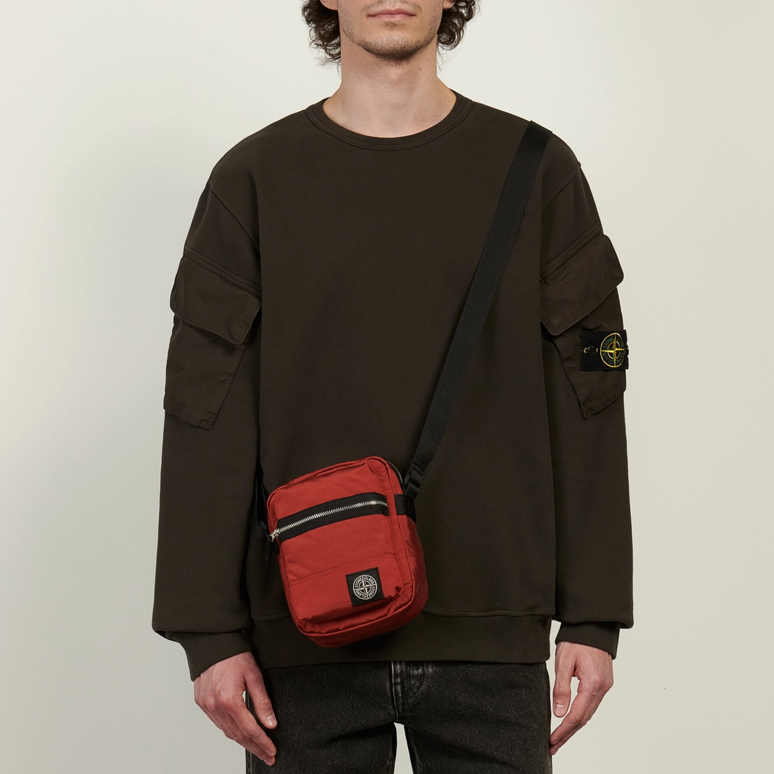 Stone Island Сумка Coated Nylon Metal In Econyl
