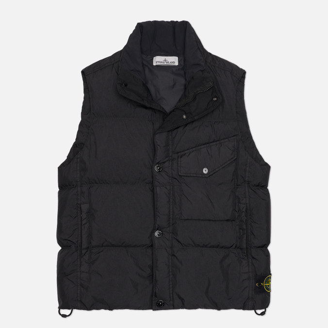 Мужской жилет Stone Island Crinkle Reps NY