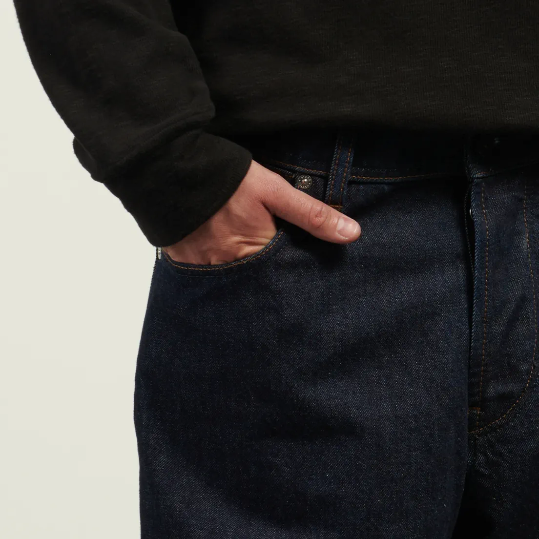 Stone Island Мужские джинсы Indigo Denim-Rinsed 13.5 Oz Regular