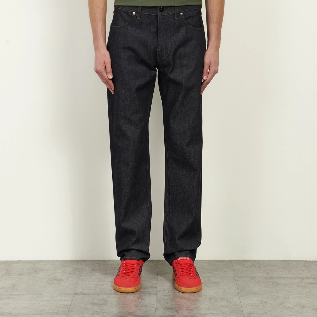 Stone Island Мужские джинсы Indigo Denim-Raw 13.5 Oz Regular