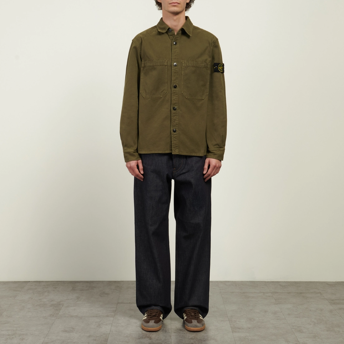 Stone Island Мужские джинсы Indigo Denim-Raw 13.5 Oz Loose