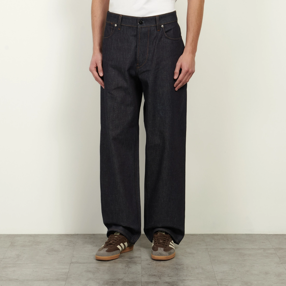 Stone Island Мужские джинсы Indigo Denim-Raw 13.5 Oz Loose