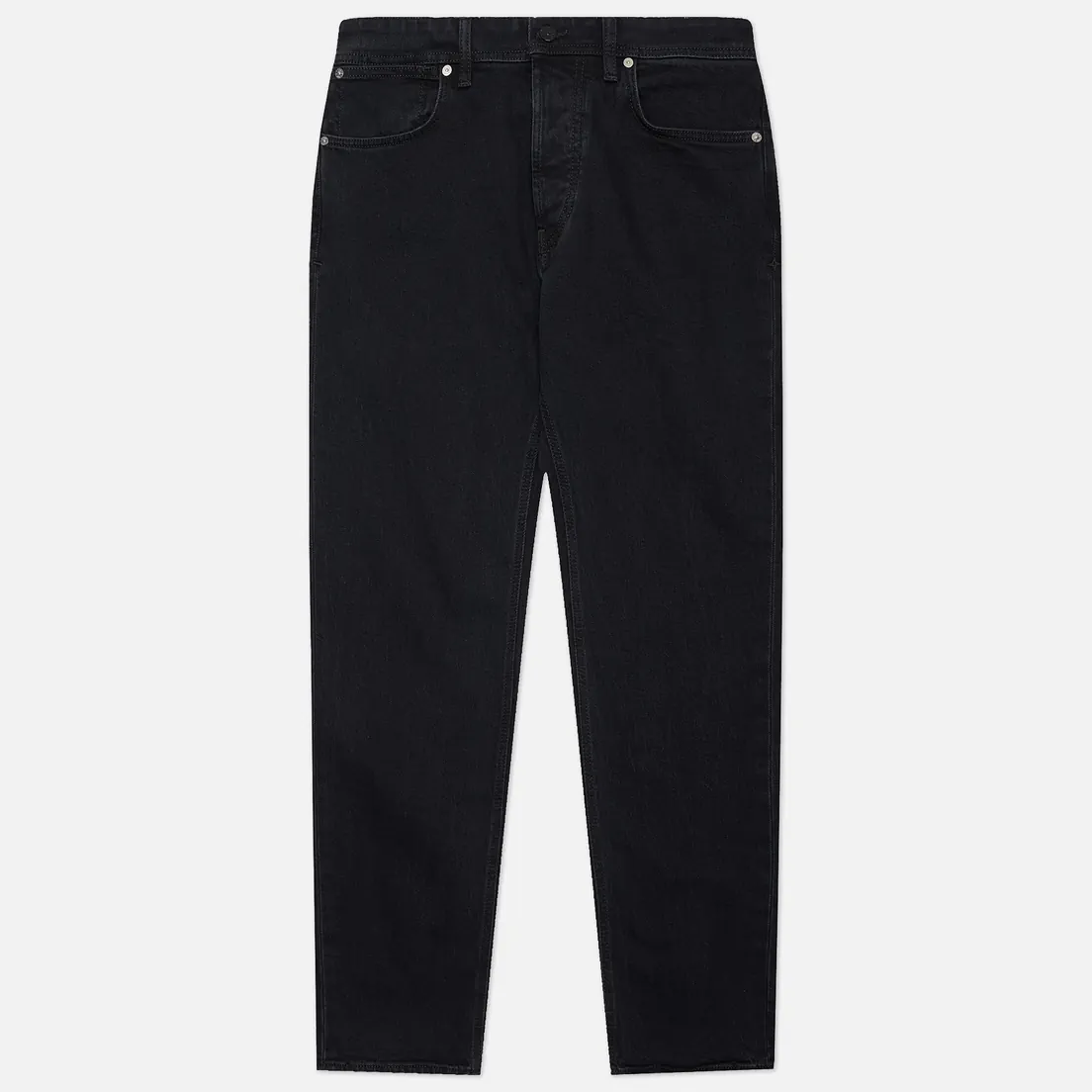 Stone Island Мужские джинсы Stretch Black Denim-Rinsed 12 Oz
