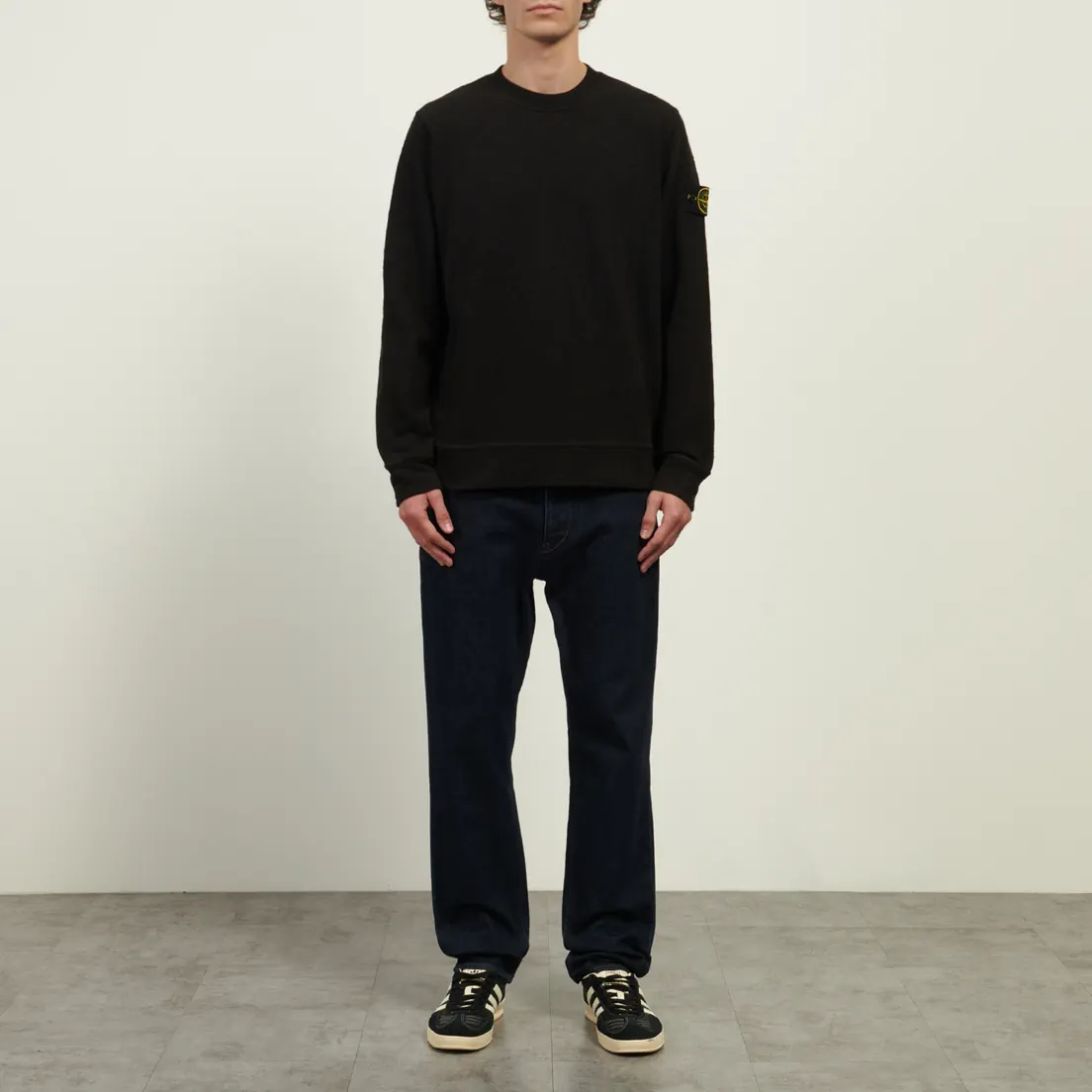 Stone Island Мужские джинсы Stretch Indigo Denim-Rinsed 12 Oz