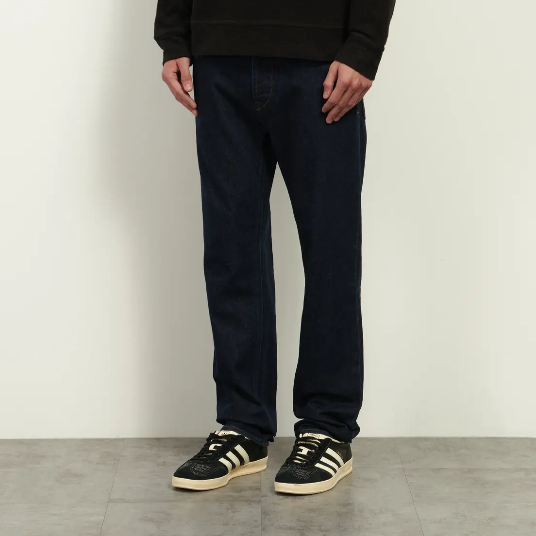 Stone Island Мужские джинсы Stretch Indigo Denim-Rinsed 12 Oz