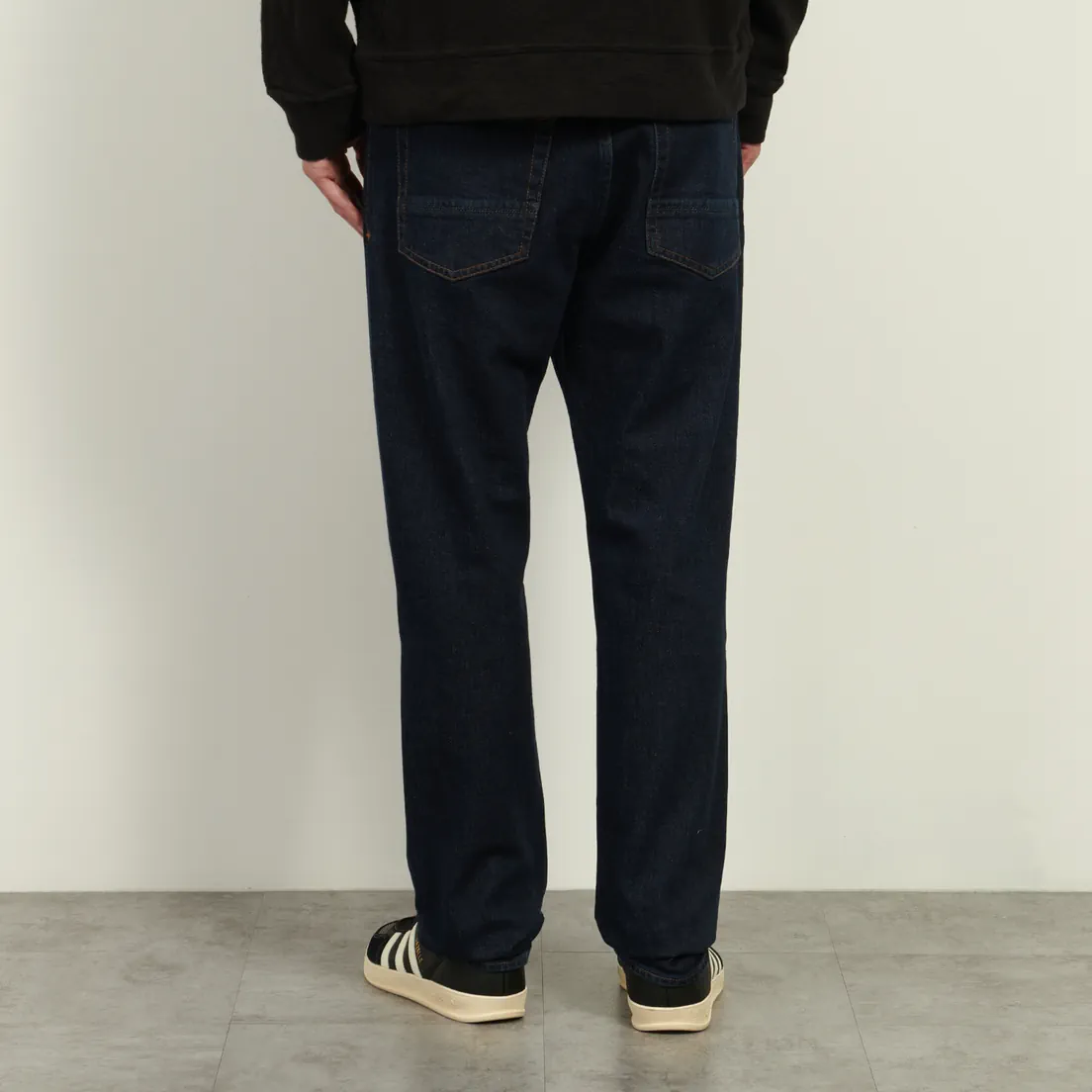 Stone Island Мужские джинсы Stretch Indigo Denim-Rinsed 12 Oz