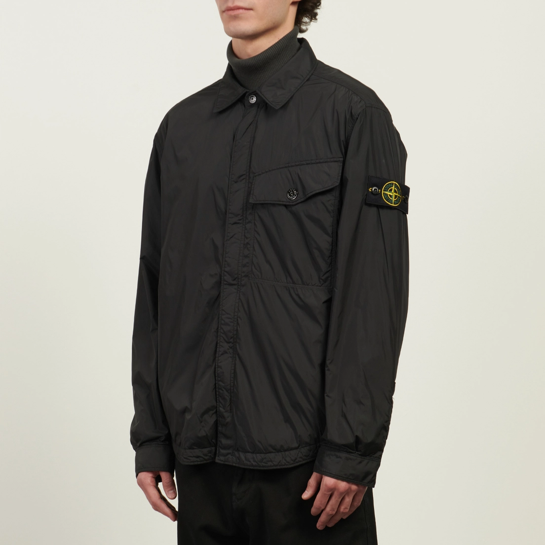 Stone Island Мужская куртка ветровка Crinkle Reps NY PrimaLoft-TC
