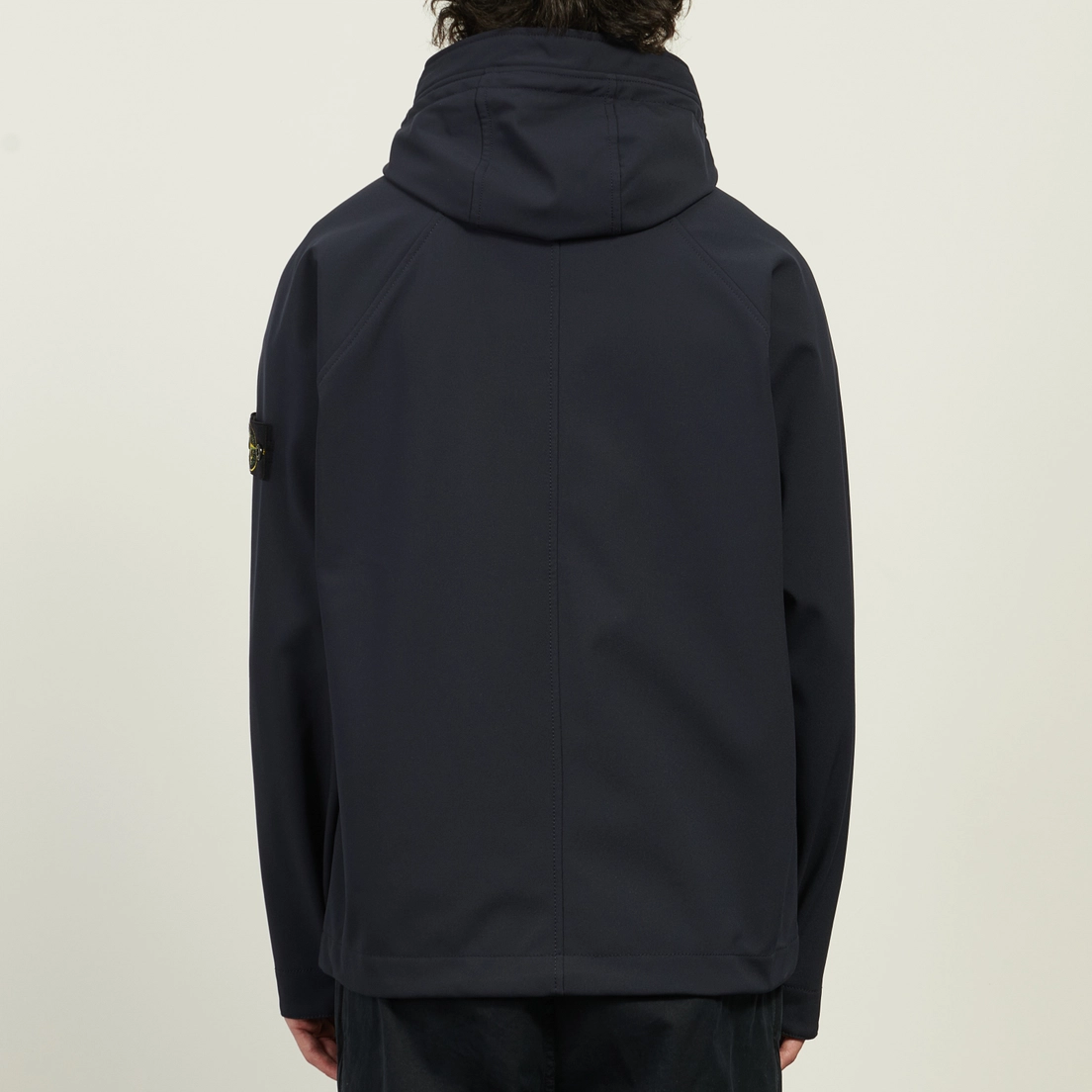 Stone Island Мужская демисезонная куртка Soft Shell-R E.Dye Hooded