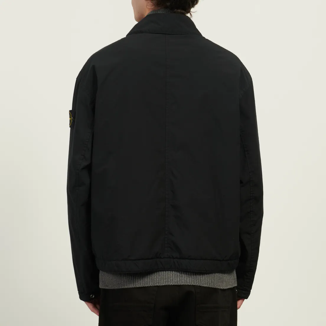 Stone Island Мужская демисезонная куртка Light Compact Touch Poly-TC