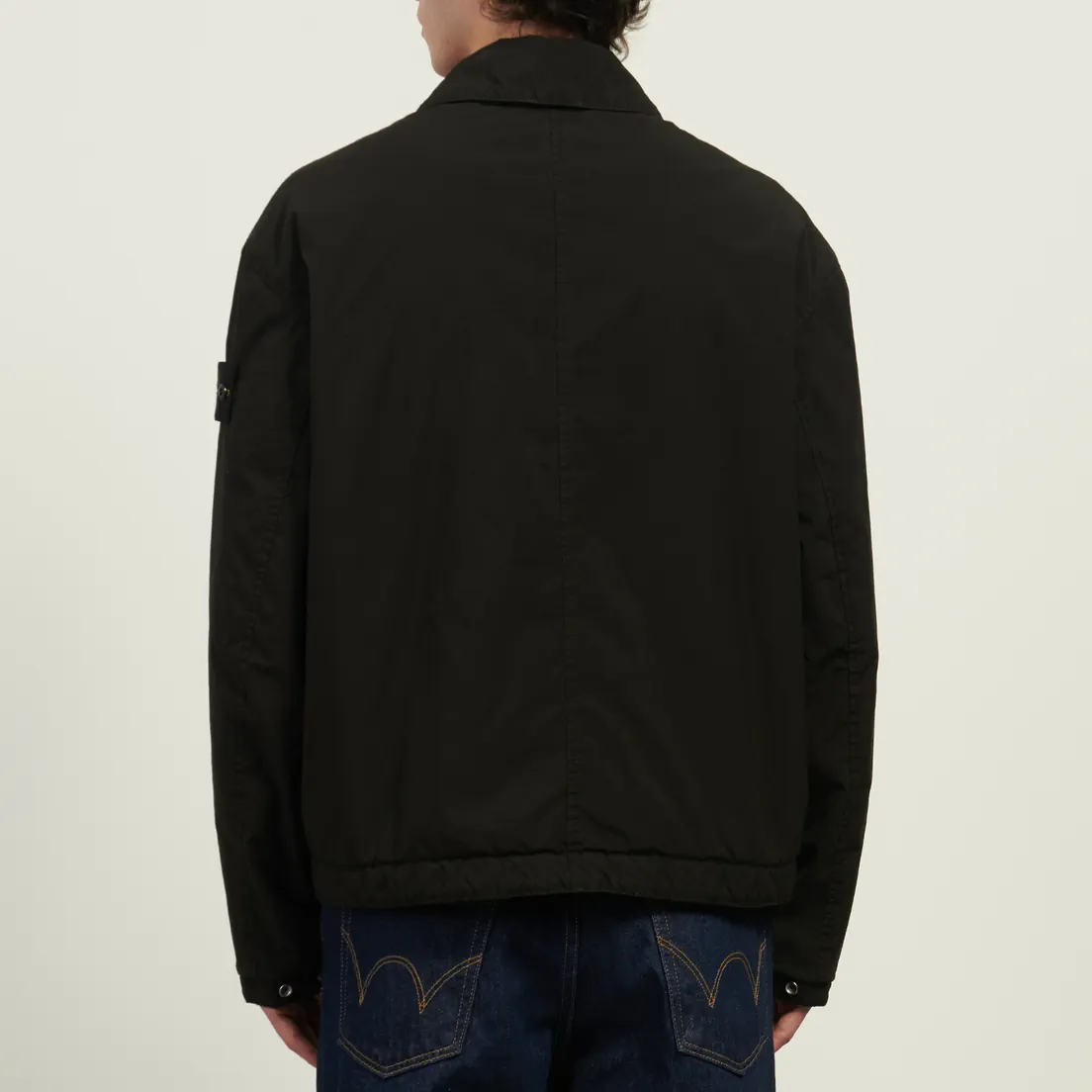 Stone Island Мужская демисезонная куртка Light Compact Touch Poly-TC