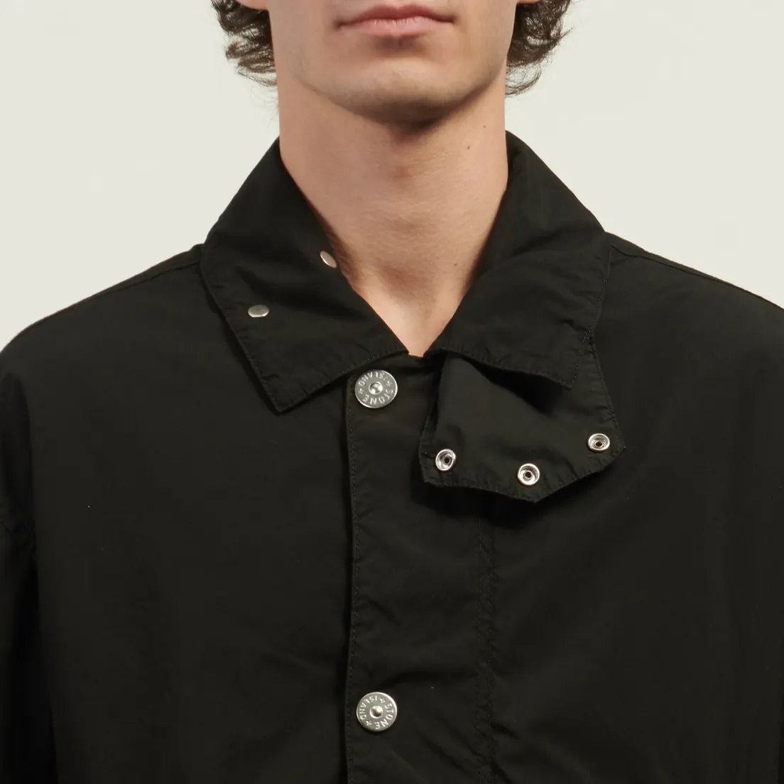 Stone Island Мужская демисезонная куртка Light Compact Touch Poly-TC