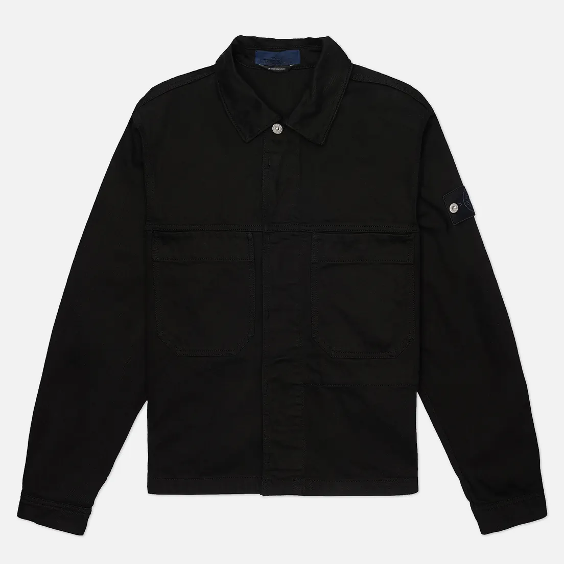 Stone Island Мужская джинсовая куртка Bull Denim-TC