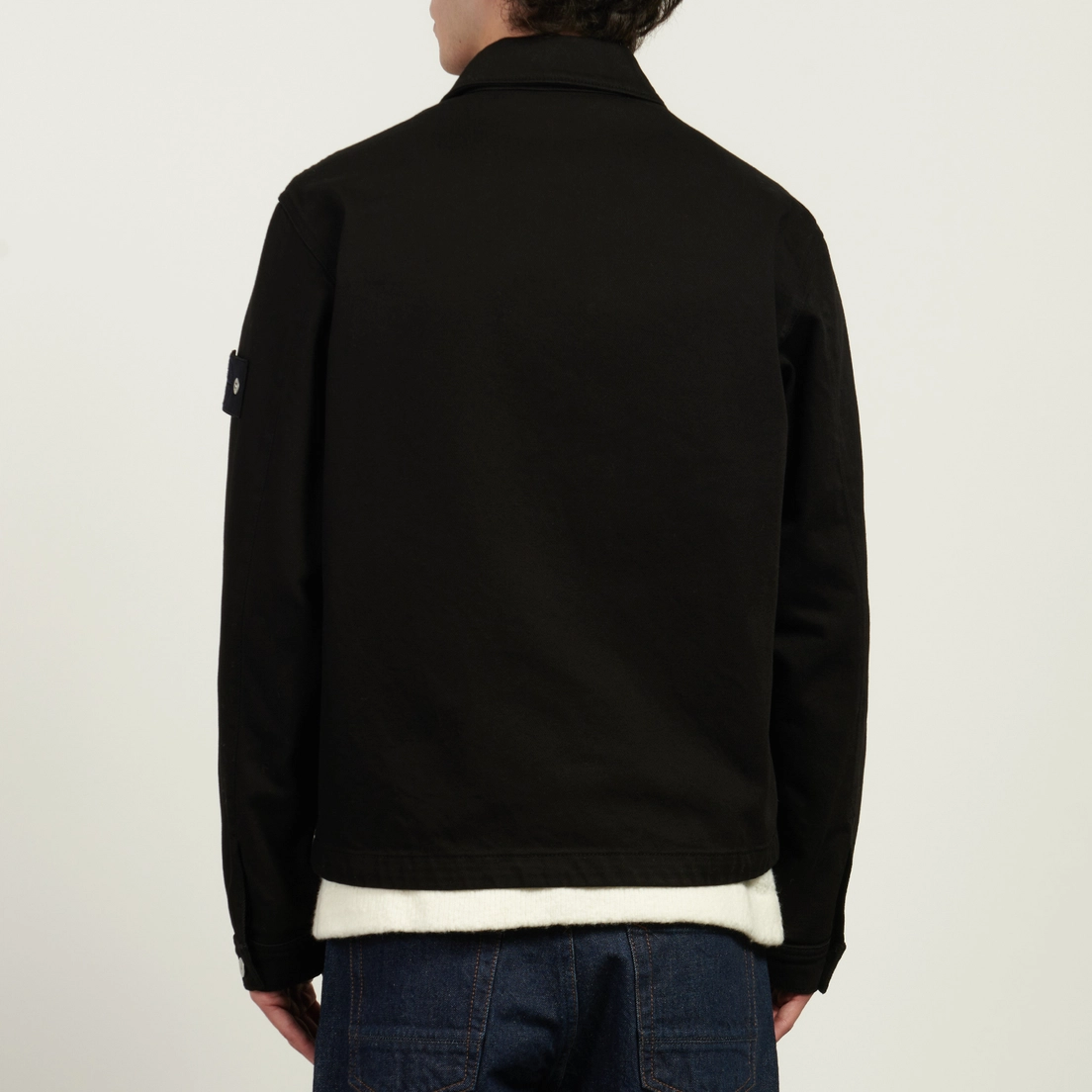 Stone Island Мужская джинсовая куртка Bull Denim-TC