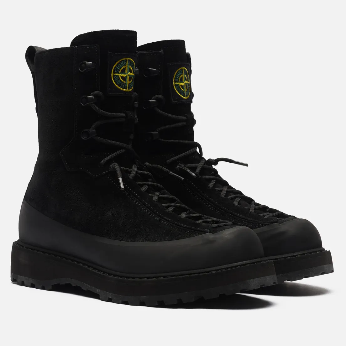 Stone Island Мужские ботинки Hiking Suede