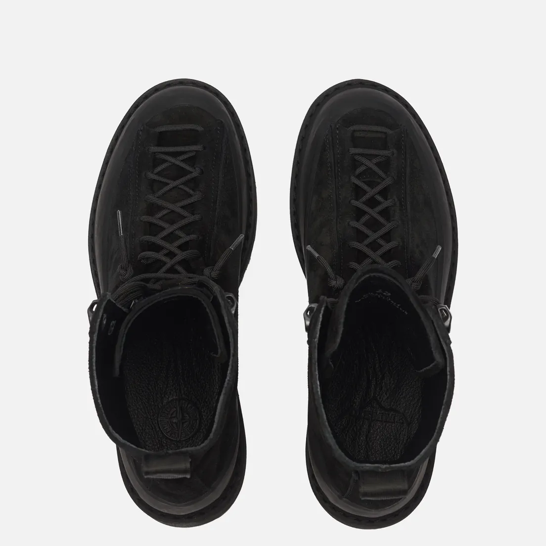 Stone Island Мужские ботинки Hiking Suede