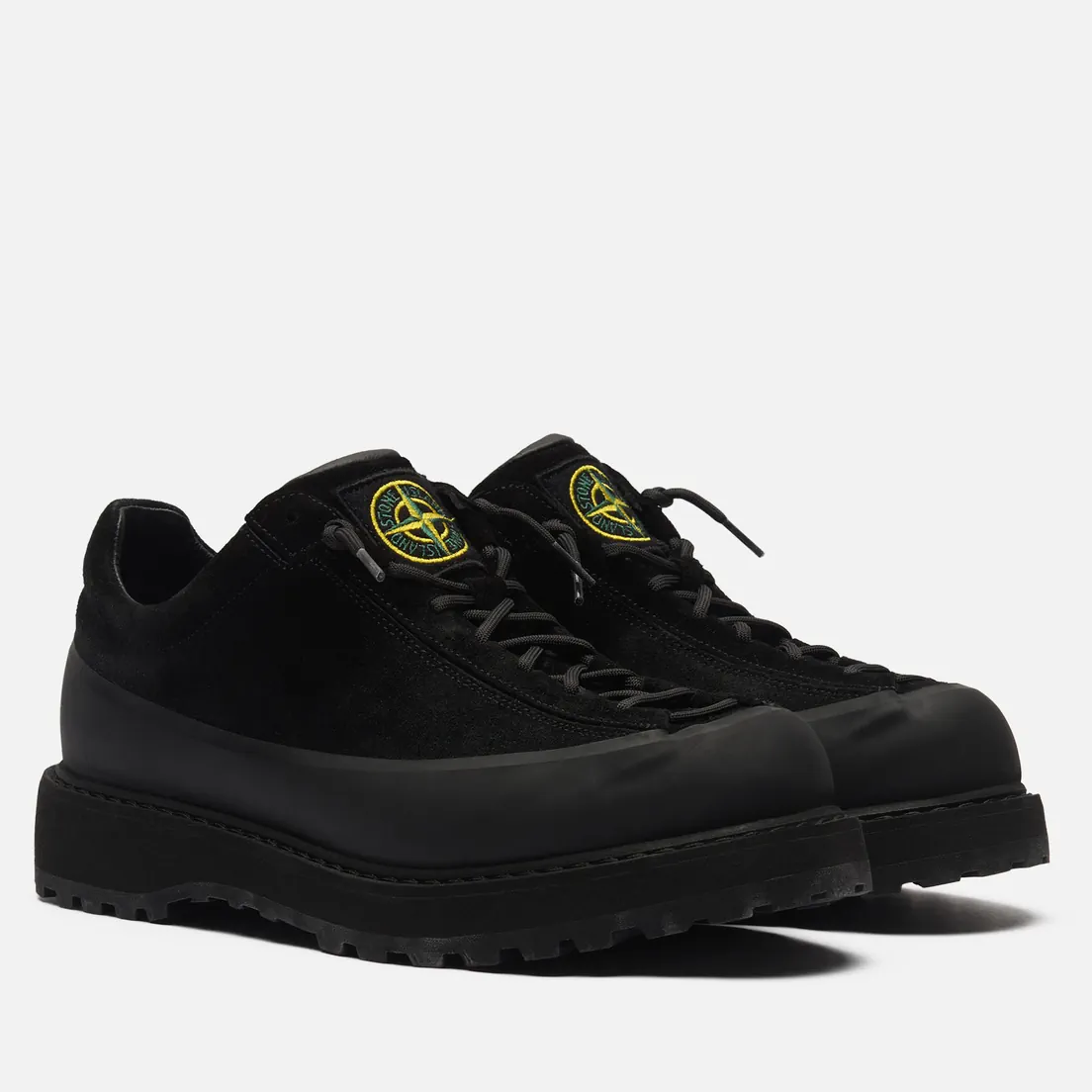 Stone Island Мужские ботинки Low Suede