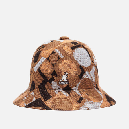 фото Панама kangol gadget casual, цвет коричневый, размер m