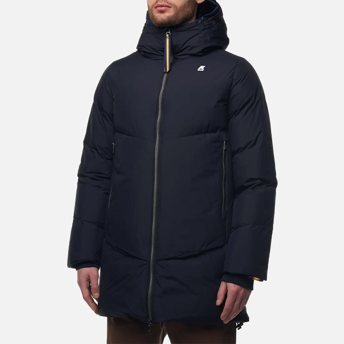 K-Way Мужская куртка парка Hugh Thermo Soft Touch