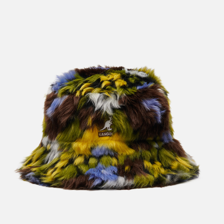 Панама Kangol Faux Fur, цвет жёлтый, размер M