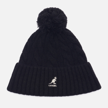   Brandshop Шапка Kangol Pompom, цвет чёрный