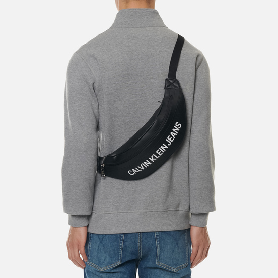 Сумка на пояс Calvin Klein Jeans Bum Logo Black