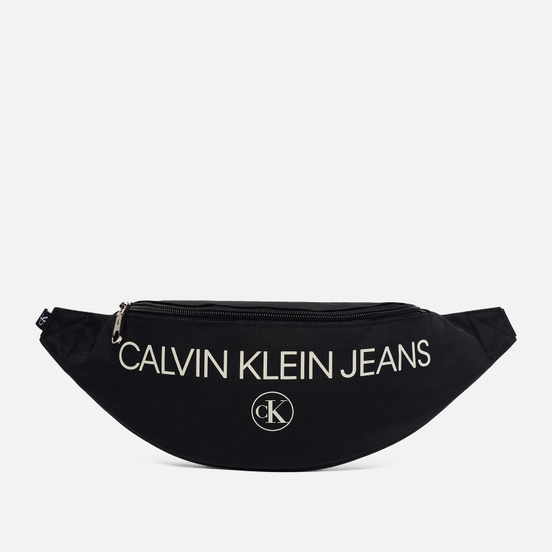 Сумка на пояс Calvin Klein Jeans Wide Logo Black