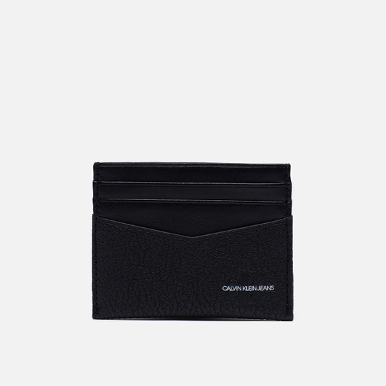 Держатель для карточек Calvin Klein Jeans 6 Credit Card Leather Black