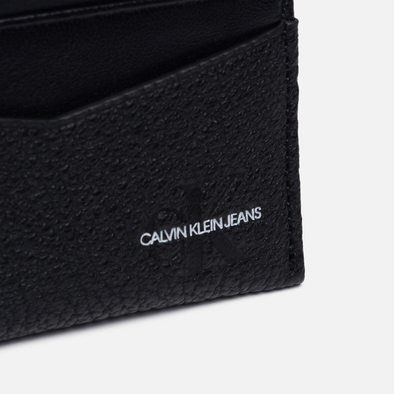 Держатель для карточек Calvin Klein Jeans 6 Credit Card Leather Black