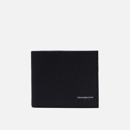 Кошелек Calvin Klein Jeans Passport And Card Leather, цвет чёрный