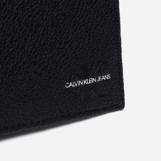 Кошелек Calvin Klein Jeans Passport And Card Leather Black