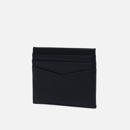 Держатель для карточек Calvin Klein Jeans 6 Card Embossed Print Leather Black