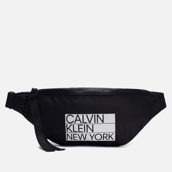Сумка на пояс Calvin Klein Jeans Printed Logo Black