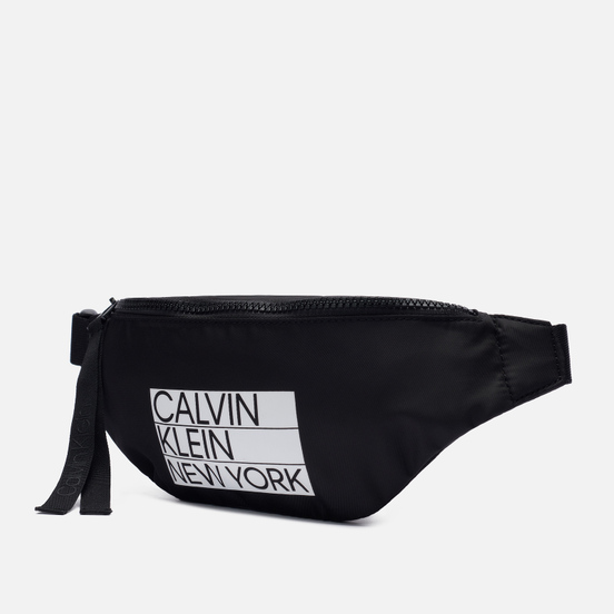 Сумка на пояс Calvin Klein Jeans Printed Logo Black