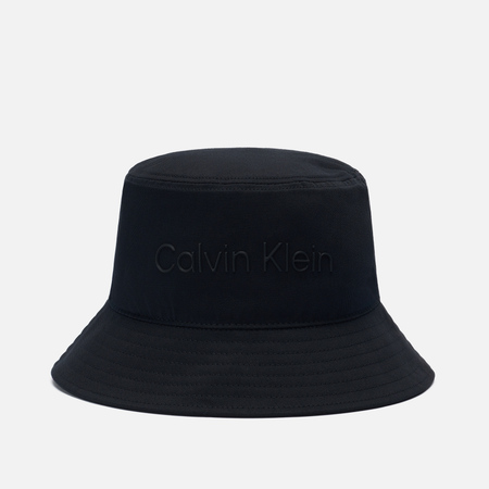 Панама Calvin Klein Jeans Embroidered Logo, цвет чёрный