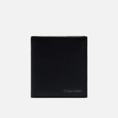 Кошелек Calvin Klein Jeans Warmth Trifold, цвет чёрный