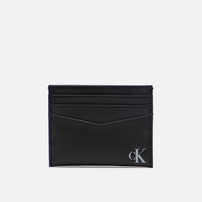 Держатель для карточек Calvin Klein Jeans, цвет чёрный, размер UNI K50K508214BDS Printed Mono - фото 1