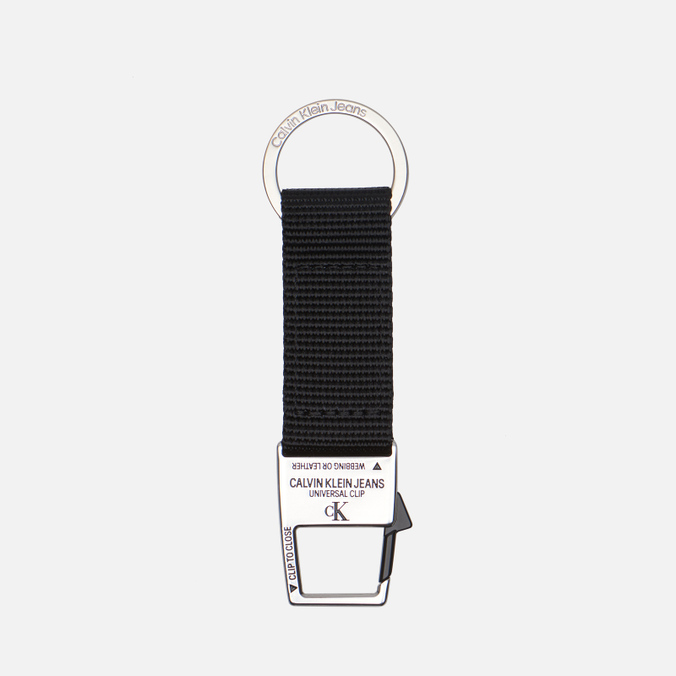 Брелок для ключей Calvin Klein Jeans, цвет чёрный, размер UNI