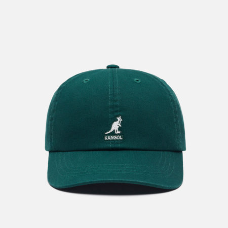 фото Кепка kangol washed baseball, цвет зелёный