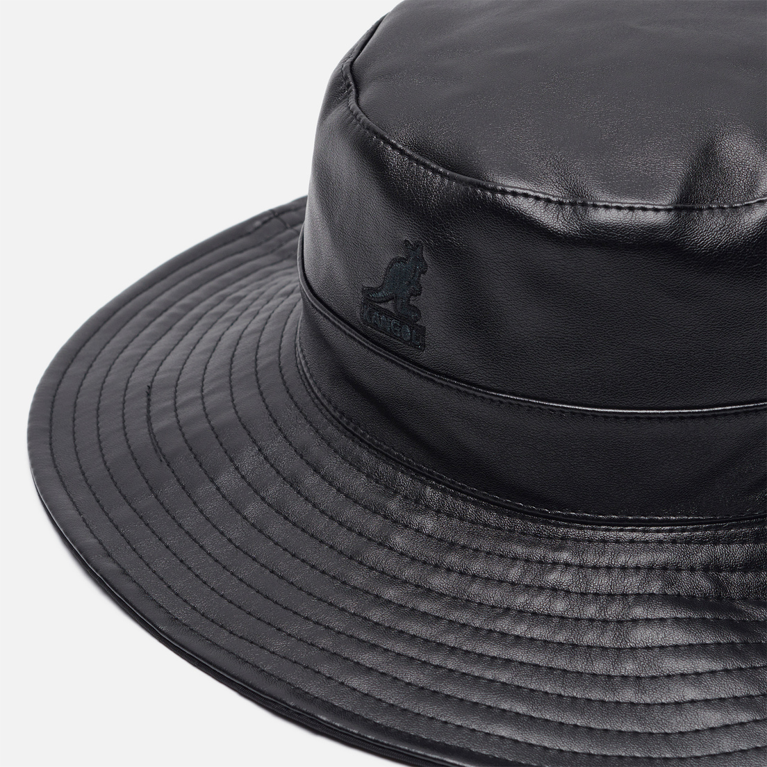 Kangol Панама Faux Leather Reversible