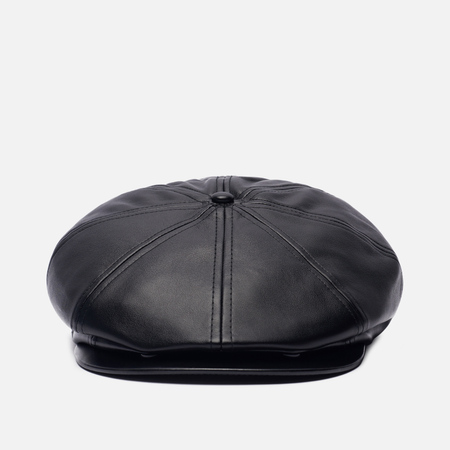 фото Кепка kangol faux leather, цвет чёрный, размер m