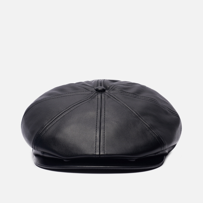 Кепка Kangol Faux Leather, цвет чёрный