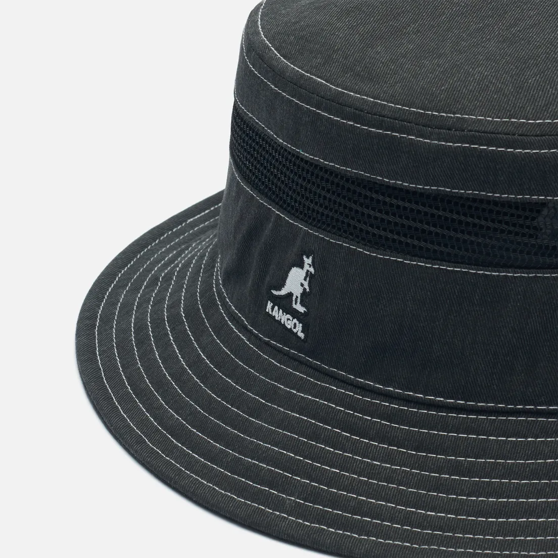 Kangol Панама Distressed Cotton Mesh