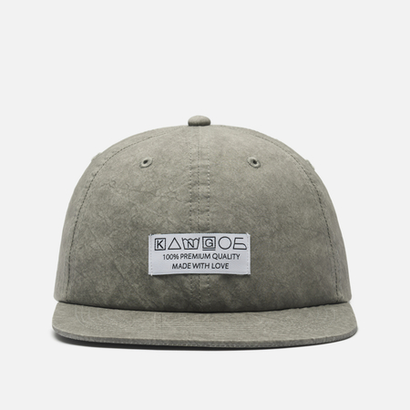 фото Кепка kangol care label baseball, цвет серый