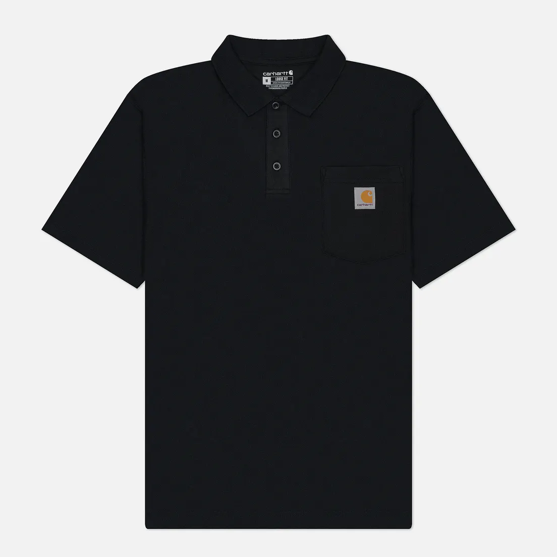 Carhartt Мужское поло Loose Fit Midweight Pocket