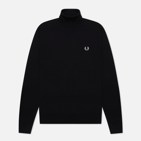 Мужская водолазка Fred Perry Roll-Neck Black