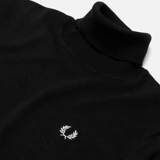 Мужская водолазка Fred Perry Roll-Neck Black
